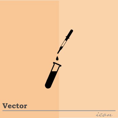 Tıbbi Laboratuar test simgesi