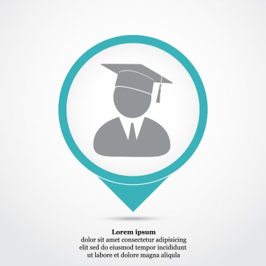 Mezun olan Öğrenci Simgesi