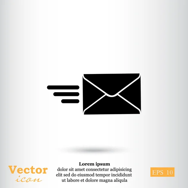 Ikon for brevkonvolutter – Stock-vektor