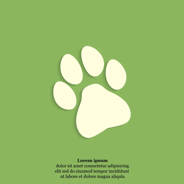 动物爪子图标 — 图库矢量图片