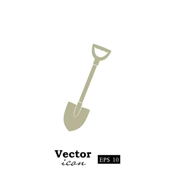 Icono de herramienta de pala — Vector de stock