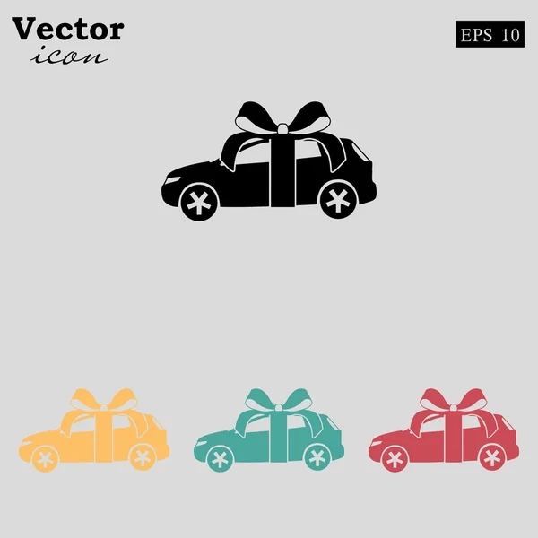 Conjunto de ícones de presente de carro — Vetor de Stock