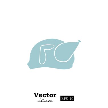 Kızartma tavuk simgesi