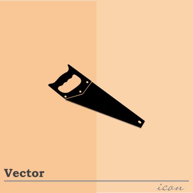 demir testeresi aracı simgesini