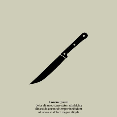 Mutfak bıçağı simgesi