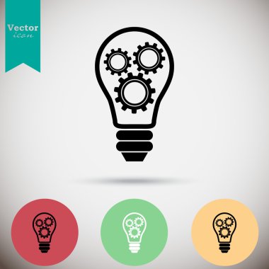 ampul ile Dişli tekerlekleri kutsal kişilerin resmi  