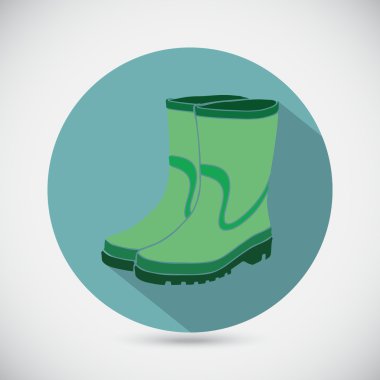 Lastik çizmeler simgesi