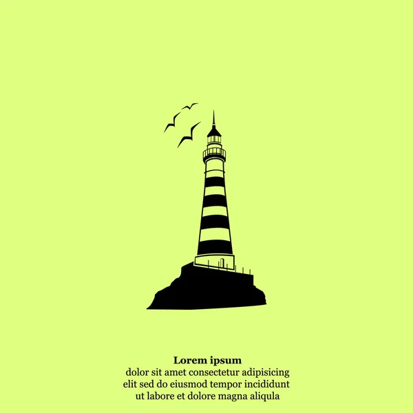nautical lighthouse icon