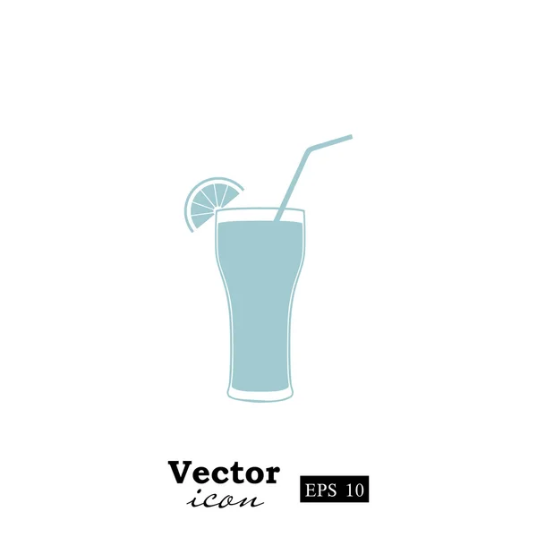 Cocktail drink icon — Stock Vector