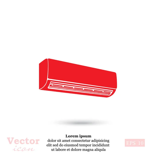 Icono del aire acondicionado — Vector de stock