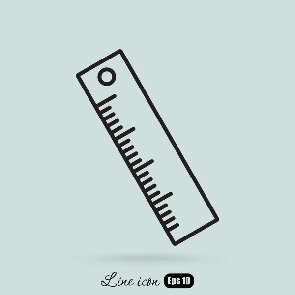 Geometry ruler icon Vector Graphics
