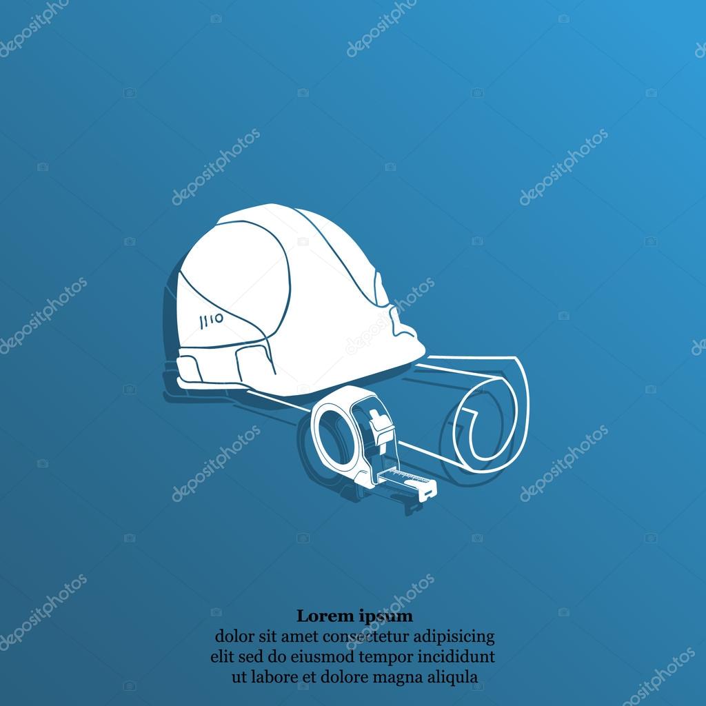 İnşaat Mühendisliği simgesi — Stok Vektör © Victory-stoker ...