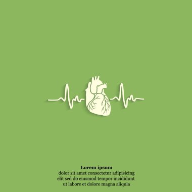 kalp Elektrokardiyogram simgesi