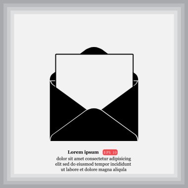 Harf, Posta, Zarf Simgesi