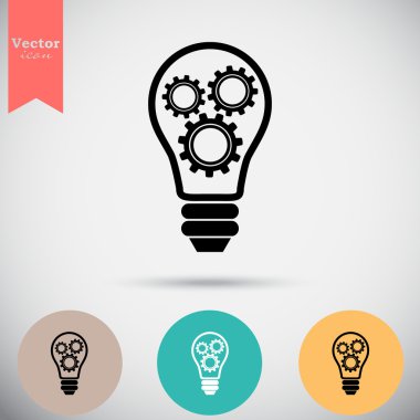 ampul ile Dişli tekerlekleri kutsal kişilerin resmi  