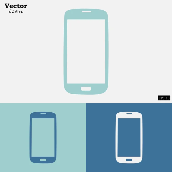 Icônes smartphone modernes — Image vectorielle