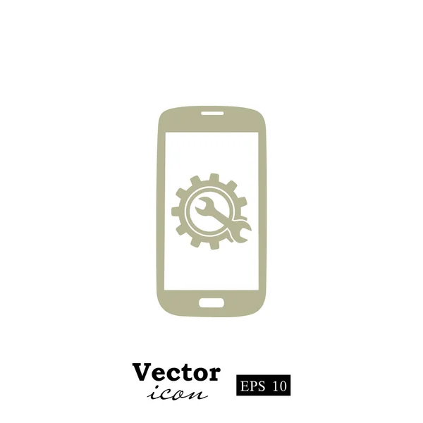 Smartphone tjänstikonen — Stock vektor