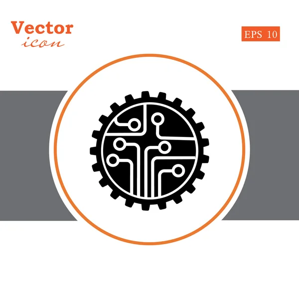Ikona obvodové desky — Stockový vektor