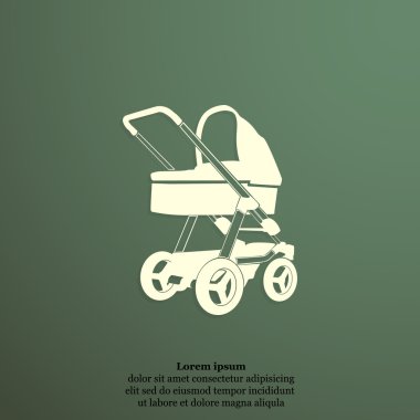 Bebek arabası simgesi