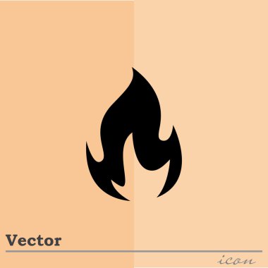 Yanan ateş simgesi