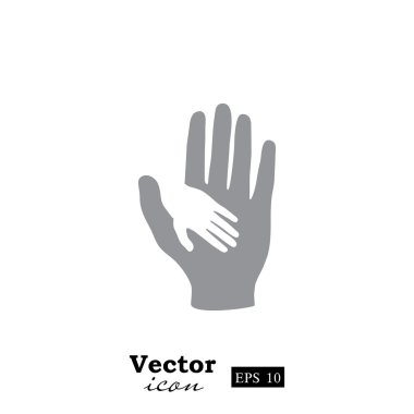 alt ve üst el simgesi