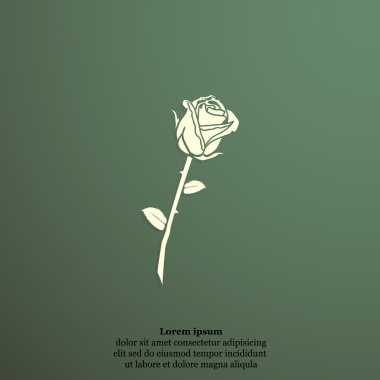 gül çiçeği simgesi