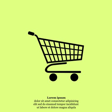 Alışveriş arabası simgesi