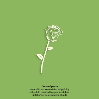 gül çiçeği simgesi