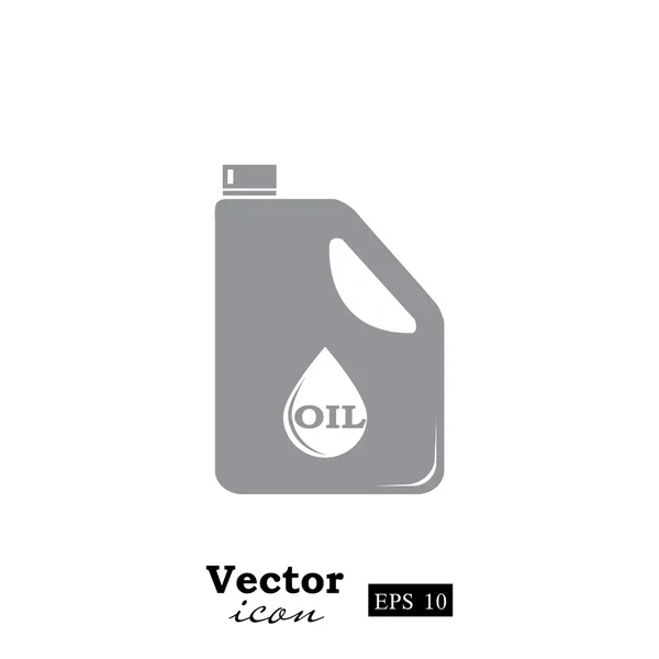 Motor oil canister icon — Stock Vector