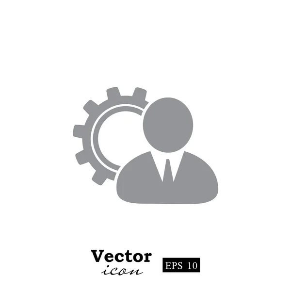 Business manager-ikonen — Stock vektor