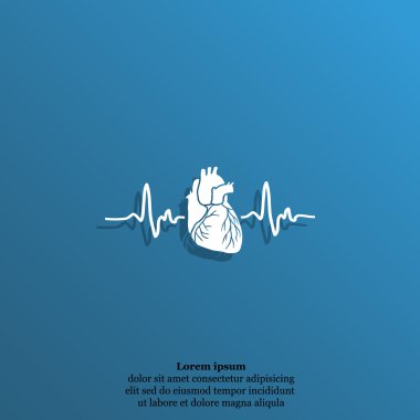 kalp Elektrokardiyogram simgesi