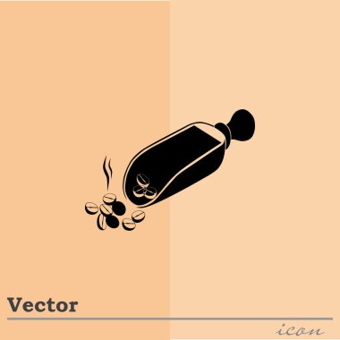 kahve çekirdeği ikonu