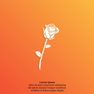 gül çiçeği simgesi