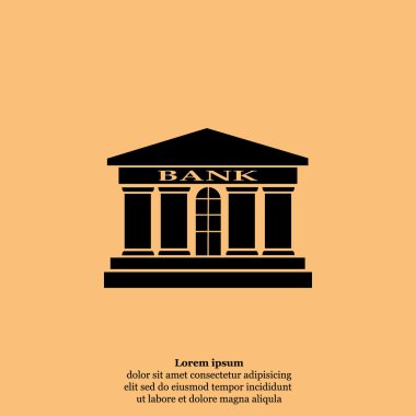 banka binası simgesi