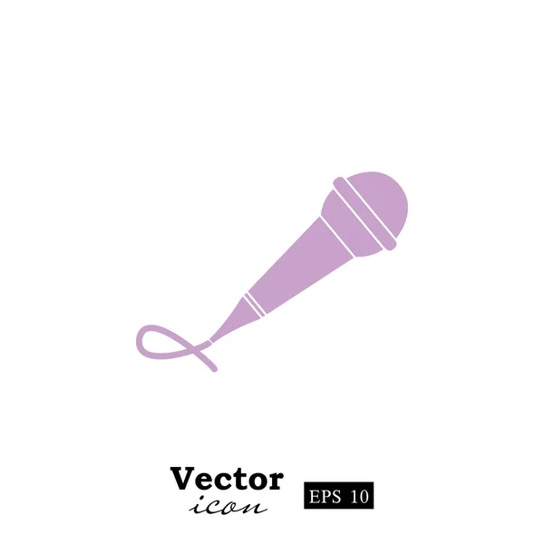 Hlas mikrofon ikona — Stockový vektor