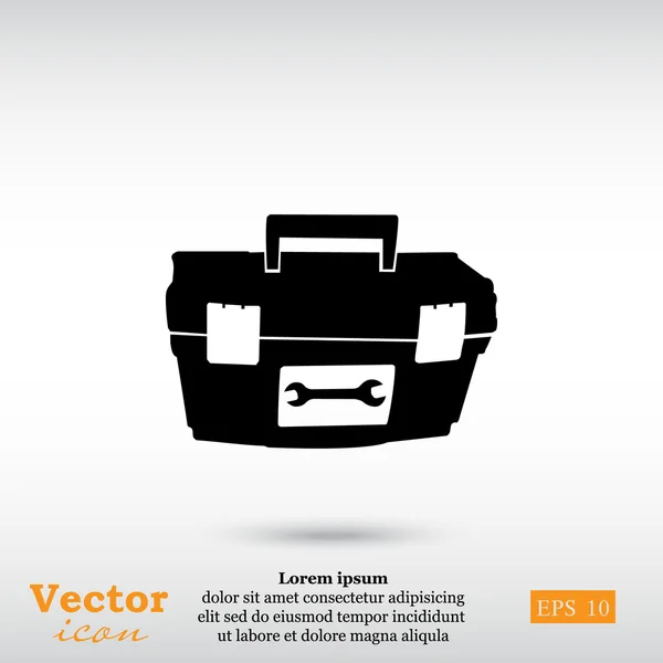 Reparar icono de caja de herramientas — Vector de stock