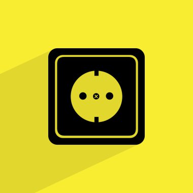 elektrik soket simgesi