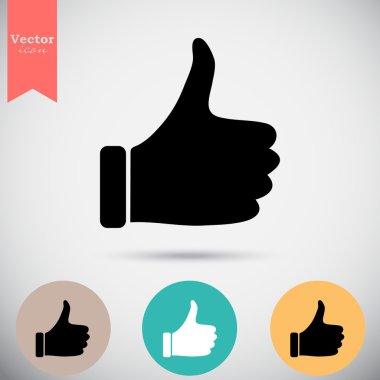 Gibi başparmak yukarı simgesi