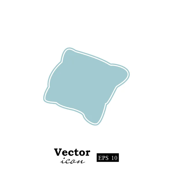 Spací polštář ikona — Stockový vektor