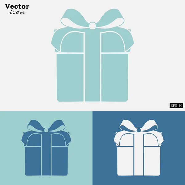 Iconos de caja de regalo — Vector de stock