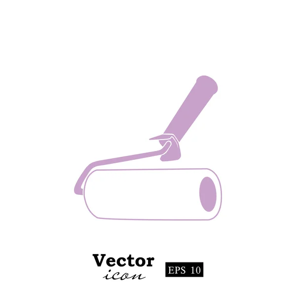 Färg roller ikon — Stock vektor