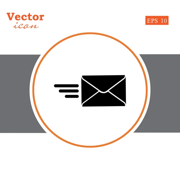 Sobre de correo icono — Vector de stock