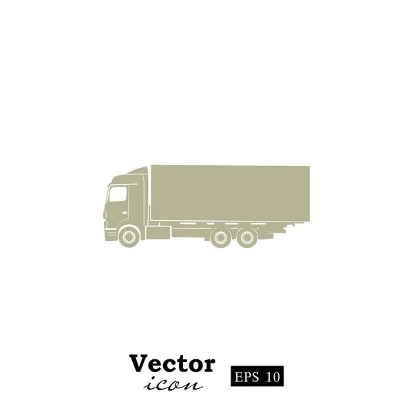 Ikona dostawy ciężarówki — Wektor stockowy