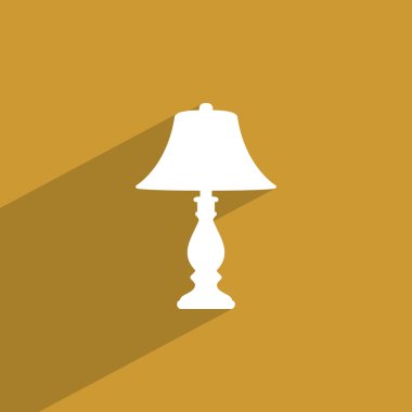 Vintage Resepsiyon lambası simgesi