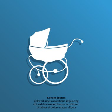 Bebek arabası simgesi