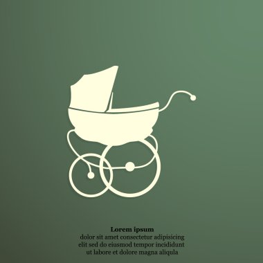 Bebek arabası simgesi