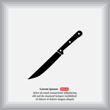 Mutfak bıçağı simgesi