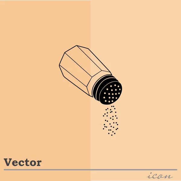 Icono de bodega de sal — Vector de stock