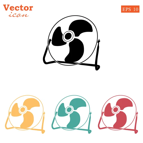 Ventilatore, icona dell'elica — Vettoriale Stock