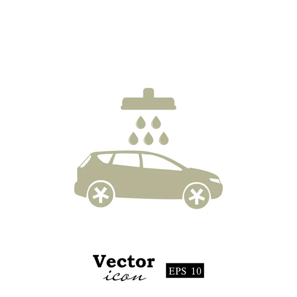 Car wash icon — Stok Vektör